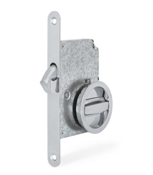 Ручка с замком для раздвижных дверей Palladium 03BK AB