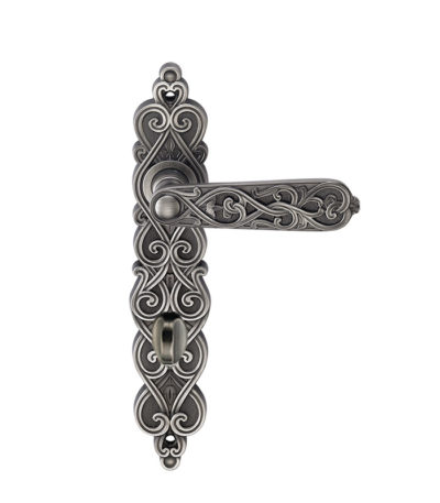 Ручка дверная Genesis ARABESCO BL. SILVER (CL) Ручка дверная Genesis ARABESCO BL. SILVER (CL)