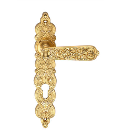 Ручка дверная Genesis ARABESCO S. GOLD (CL) Ручка дверная Genesis ARABESCO S. GOLD (CL)
