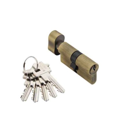 Цилиндр ключ-завертка Adden Bau CYL 5-60 KNOB BRONZE Цилиндр ключ-завертка Adden Bau CYL 5-60 KNOB BRONZE