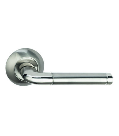 Ручка дверная Bussare LINDO A-34-10 CHROME/S.CHROME