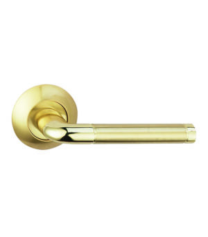 Ручка дверная Bussare LINDO A-34-10 CHROME/S.CHROME