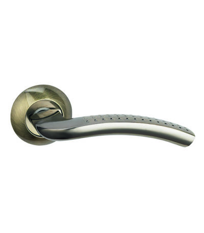 Ручка дверная Bussare PRATICO A-09-10 CHROME/S.CHROME