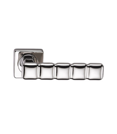 Ручка дверная SILLUR C159 S.CHROME/P.CHROME