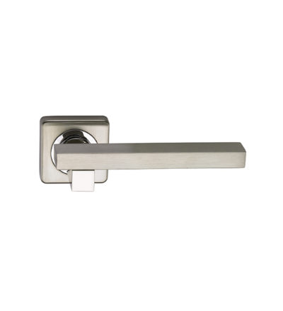 Ручка дверная SILLUR C159 S.CHROME/P.CHROME