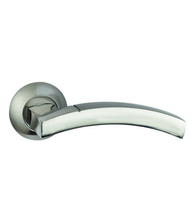 Ручка дверная Bussare SOLIDO A-37-10 CHROME/S.CHROME