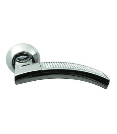 Ручка дверная SILLUR 132 P.CHROME/CRYSTAL