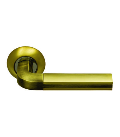Ручка дверная SILLUR 96 S.CHROME/P.CHROME