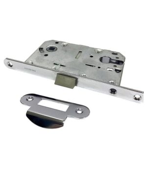 Защелка под цилиндр бесшумная Adden Bau KEY 418 CHROME