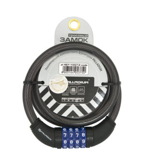Замок тросовый Palladium PL 427-100/12-CODE